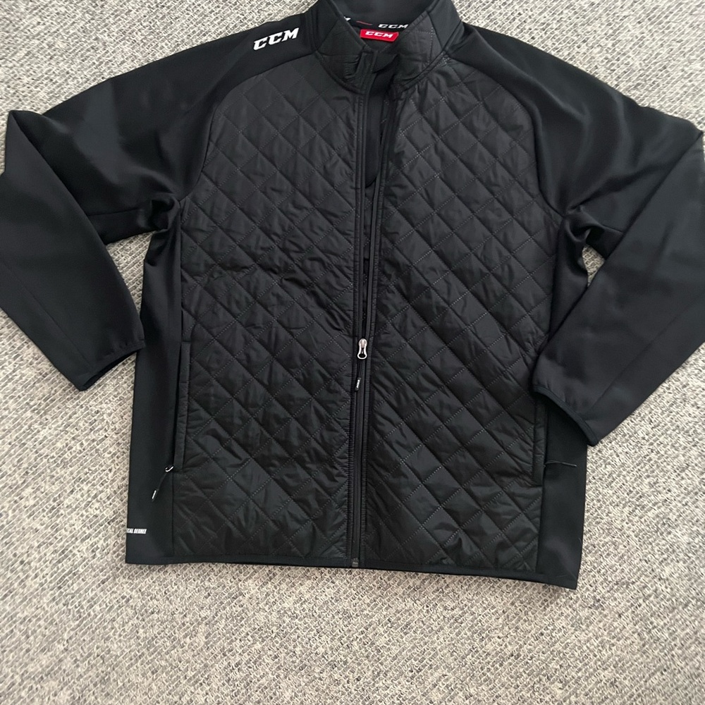 CCM Men's Black Performance Jacket - image 1